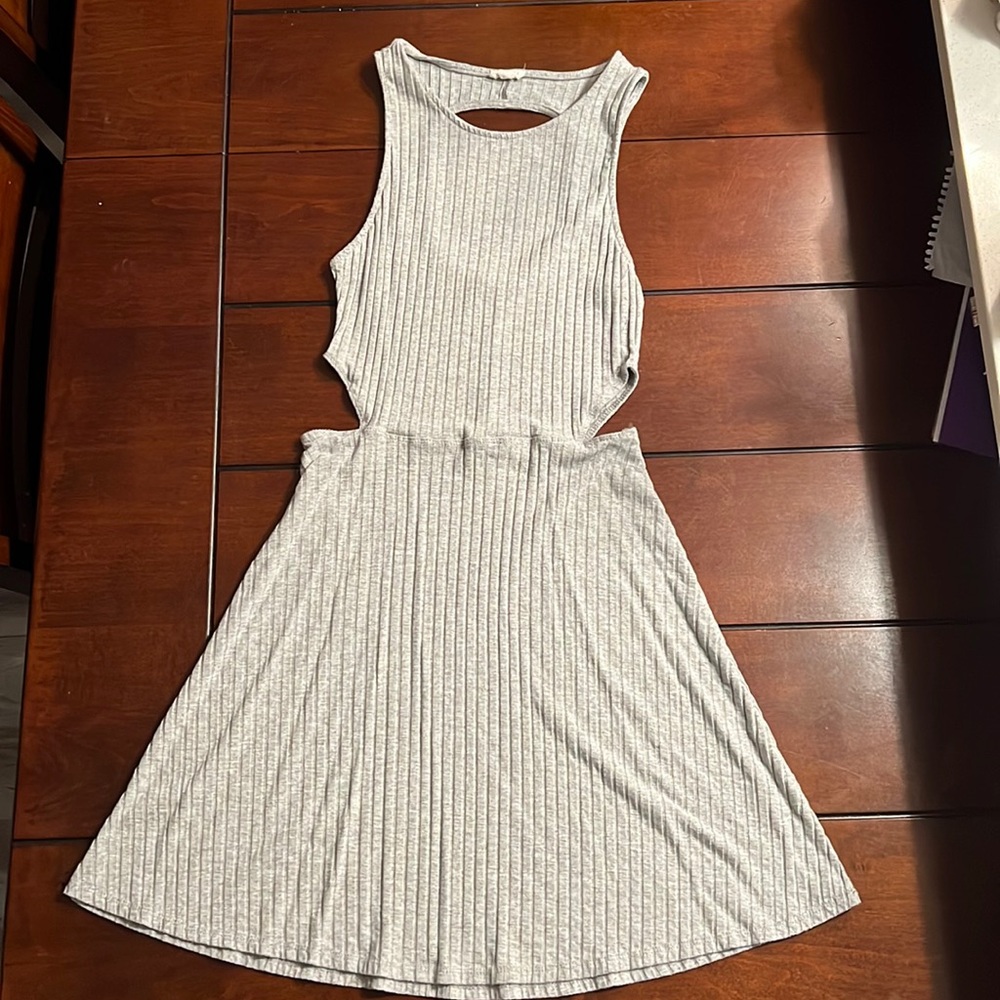 Casual grey dress